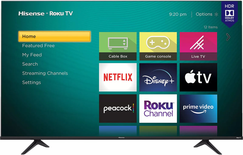 Hisense - 50" Class R6G Series LED Smart Roku TV 4K UHD