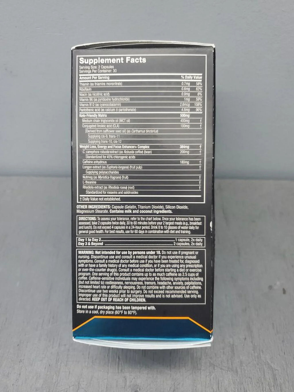 NextGen Thermogenic Xenadrine Powerful Weight Loss 60 Capsules (Pack of 2)