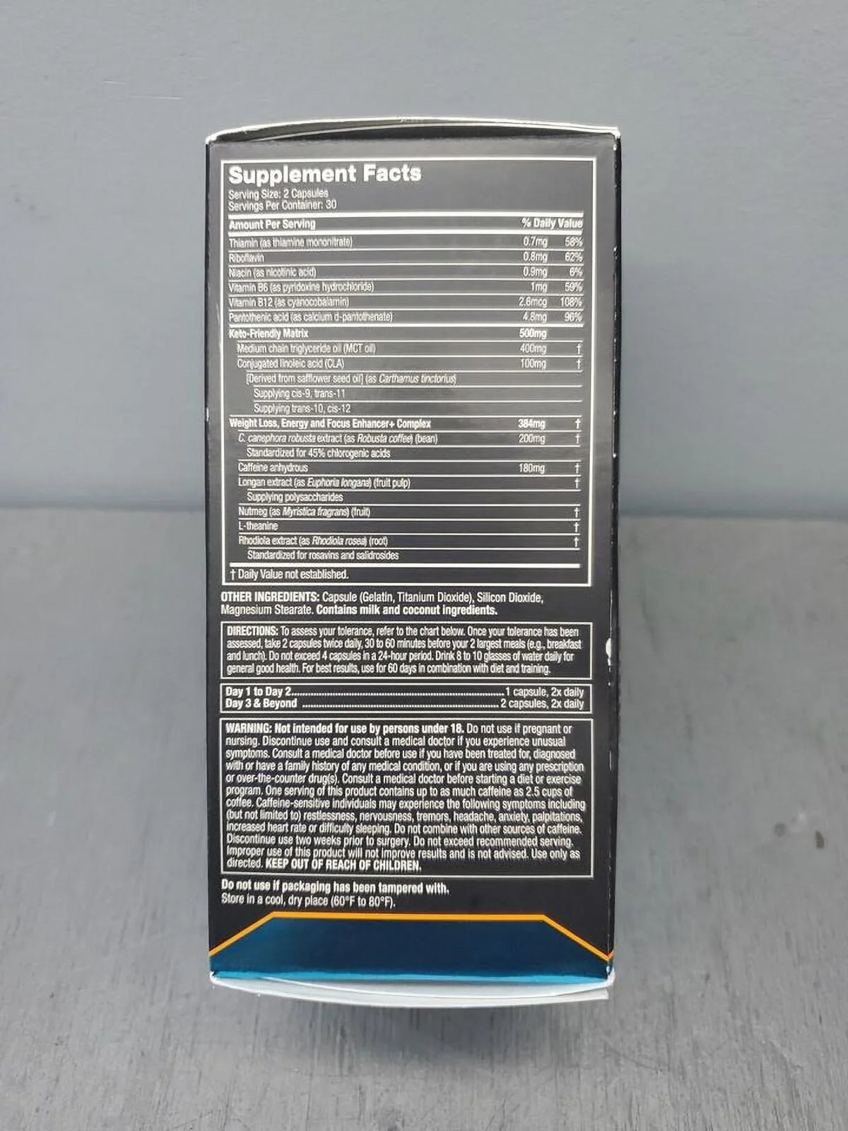 NextGen Thermogenic Xenadrine Powerful Weight Loss 60 Capsules (Pack of 2)