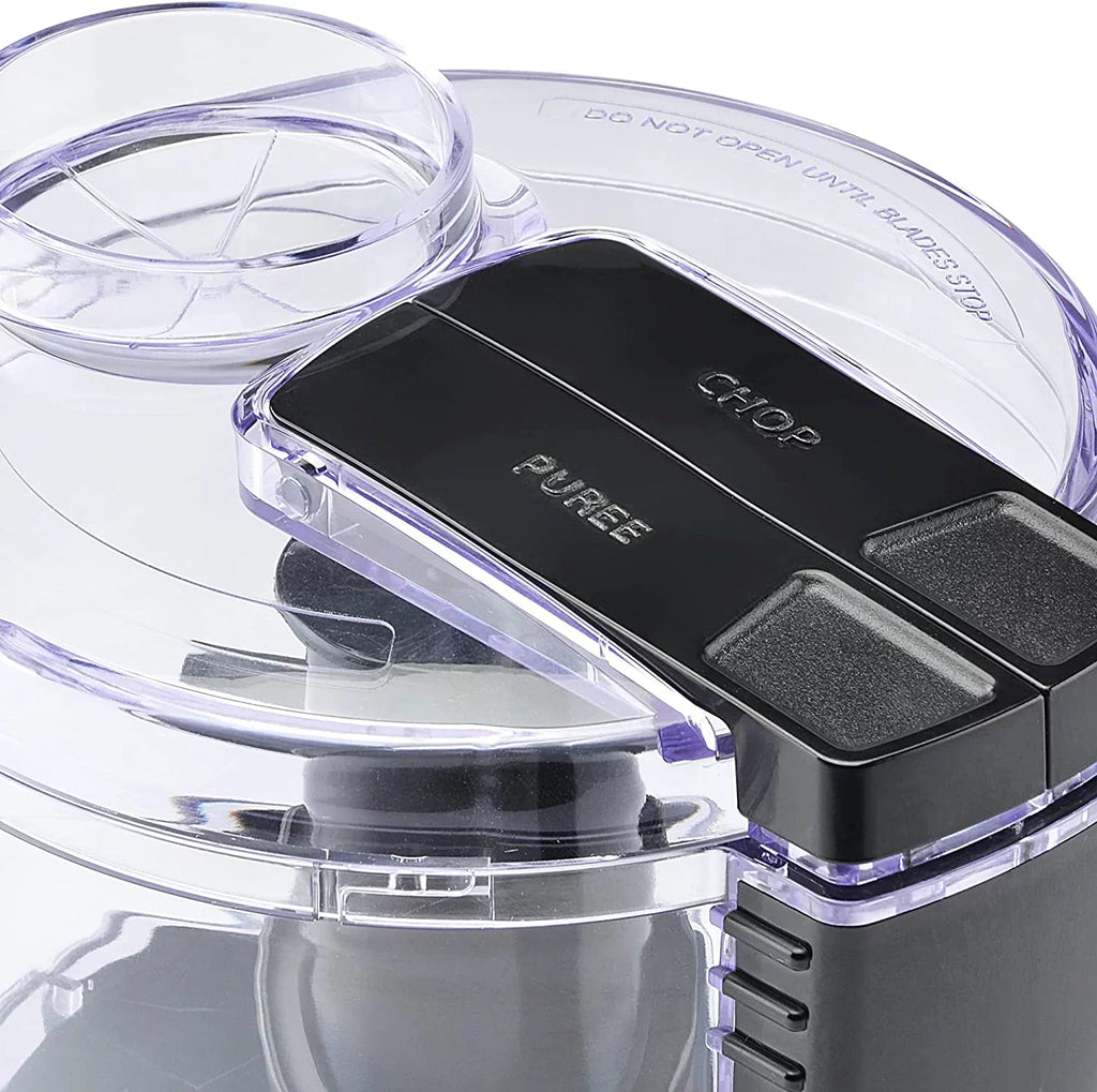 Toastmaster 3-Cup Chopper with 2 Speed Control, Black Plastic Body