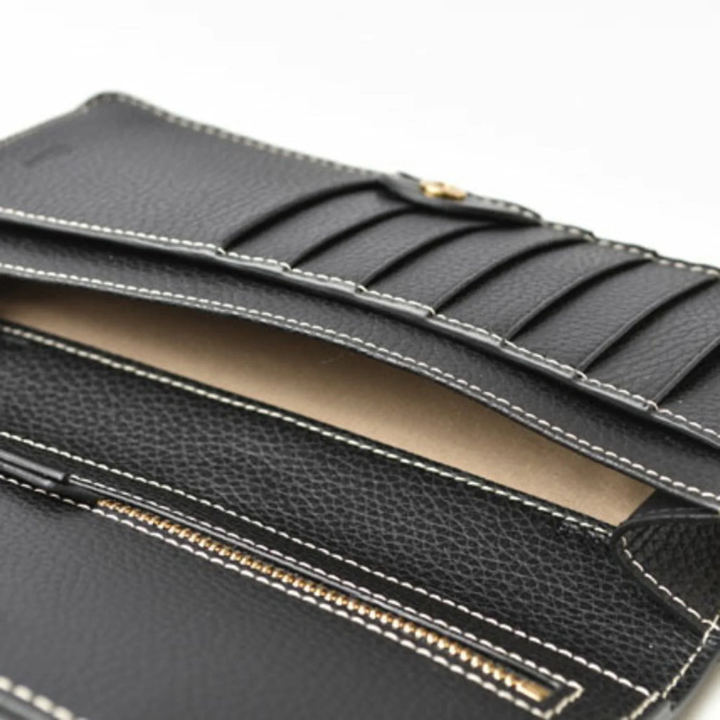 Pre-Owned Chloé Chloe Wallet Long Darryl Daryl Black CHC21SP115E04 (Like New)