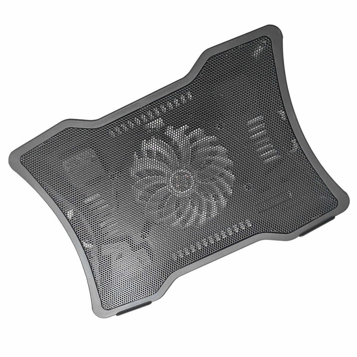 Carevas Portable Portable computer Cooler Notebook Cooling Base Single Fan Design Low Noise Two USB Ports Support Notebook Below 14 inch