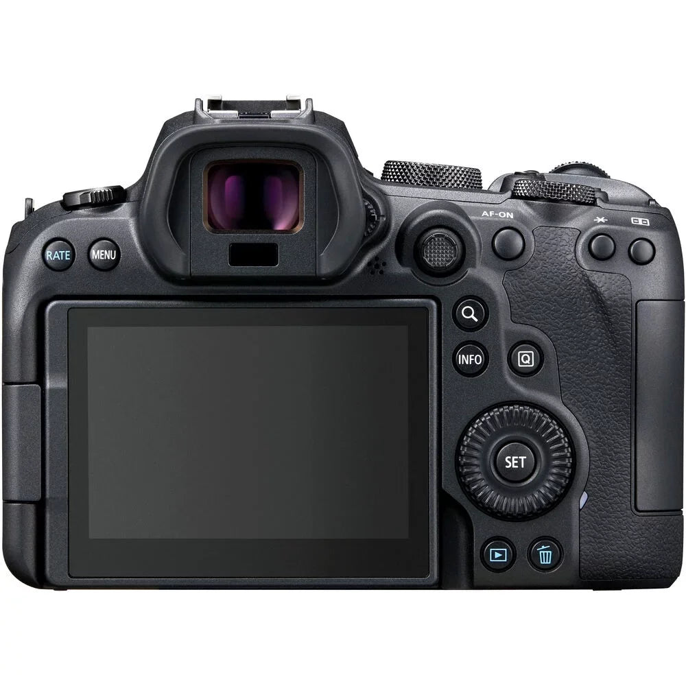 EOS R6 Mirrorless Digital Camera (Body Only) - 7PC Accessory Bundle