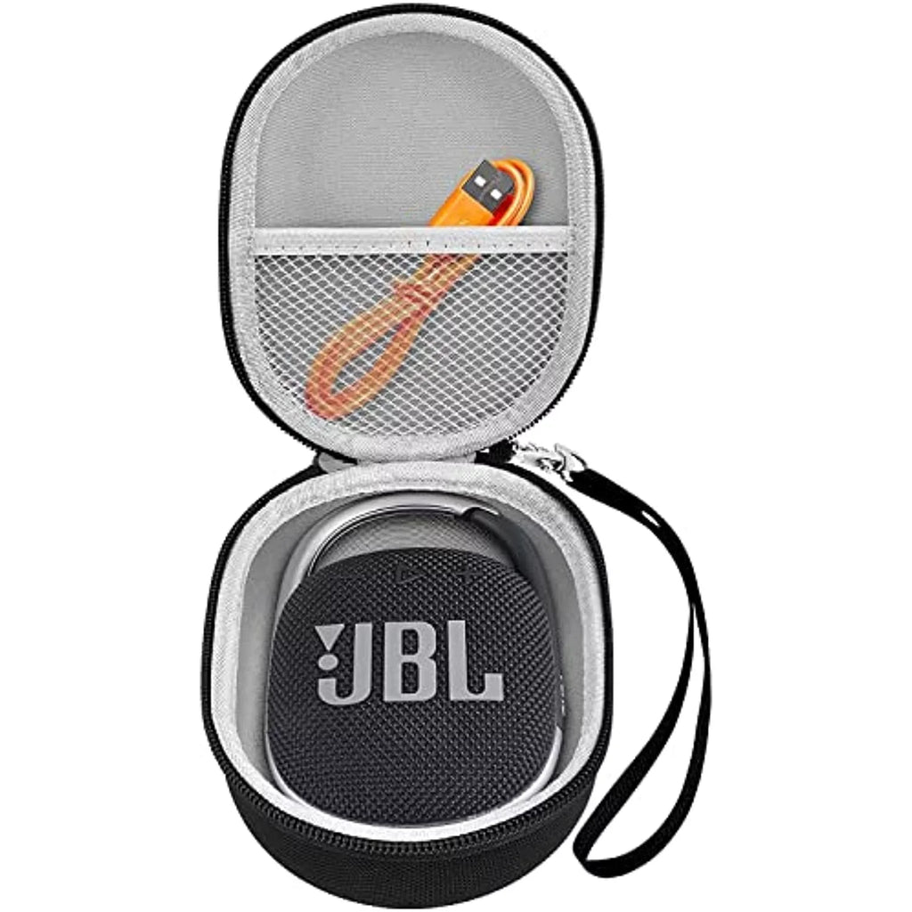 JBL Clip 4 Liquid Portable Bluetooth Speaker Bundle with Megen Protective Hardshell Case