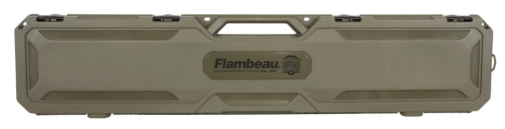 Flambeau Outdoors, 50.5 inches Long Zerust Refurbished Gun Case, Green, Plastic, 6464FZ