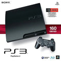 Restored PlayStation PS3 Slim 160GB Console (Refurbished)