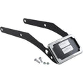 Cycle Visions CV-4653 Curved Slick Signal License Plate Frame and Mount - Chrome