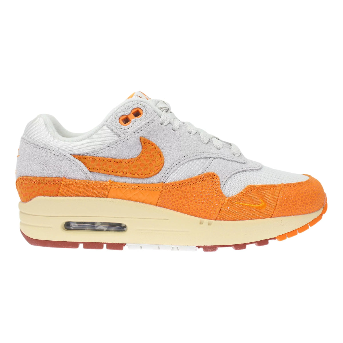 Nike Air Max 1 Light Bone/Magma Orange DZ4709-001 Women's Size 9 Medium