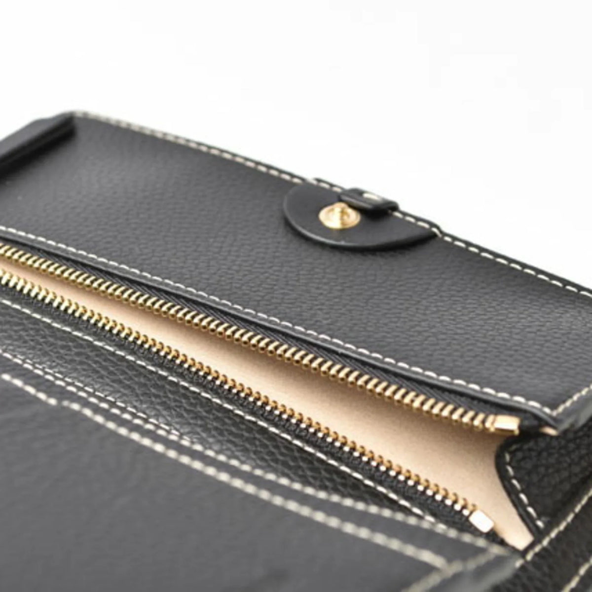 Pre-Owned Chloé Chloe Wallet Long Darryl Daryl Black CHC21SP115E04 (Like New)
