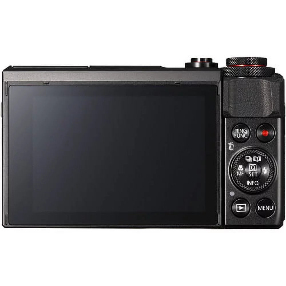 PowerShot G7 X Mark II Digital Camera + EXT BATT + 32GB + Tripod Bundle