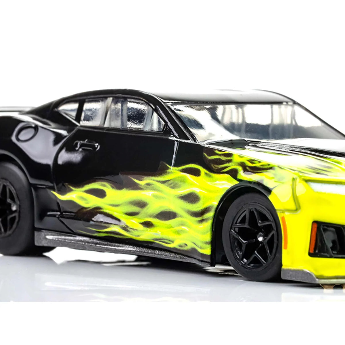 AFX Racing Wildfire Black & Lime Camaro ZL1 2021 Car
