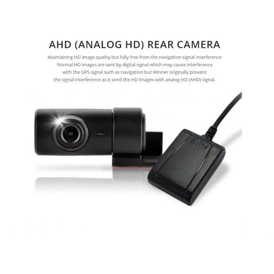 WinyTech 5MP Car Black box dash cam HD wide angle Dual cameras 3.5" LCD touch Display