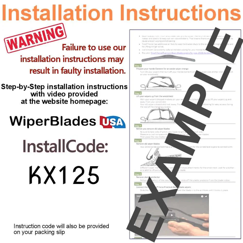 2020 BMW Z4 Capability Beam Wipers (Set of 2)