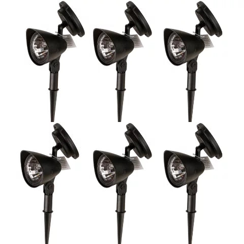 6 Pack 12.5" Solar Outdoor LED Spotlight, Outdoor Lights/Lighting for Yard, Walkway, Driveway, Porch, Patio by Westerly ASIN: B09VLF93KF