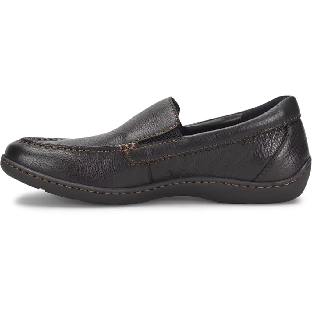 Born Mens Brompton II Slip-On Black - BM0010703 BLACK