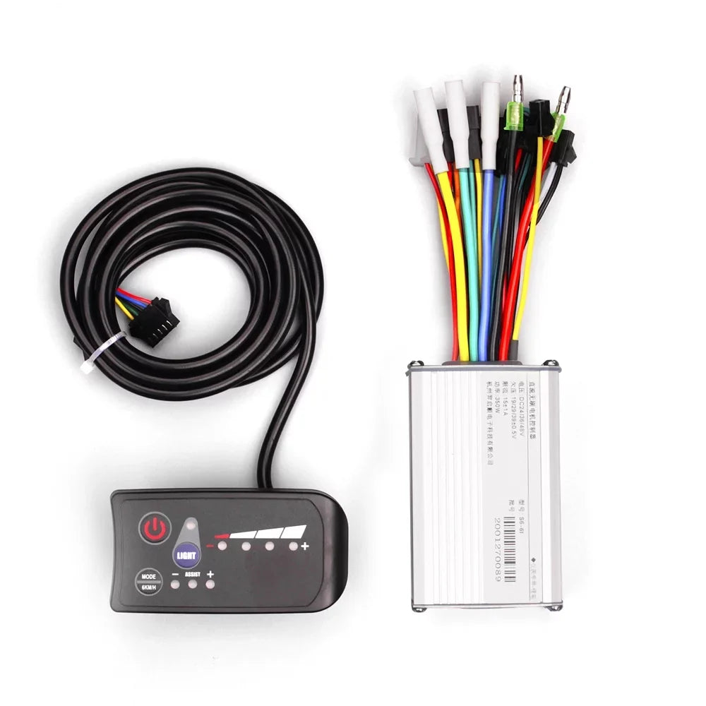 Pristin Electric Bicycle Controller,Bike E-bike 250w/350w Liquid Lcd Display Bike Fluid Led Lcd Rookin Yubz Mewmewcat Liquid L-ed Lcd Siuke 250w/350w 250w/350w