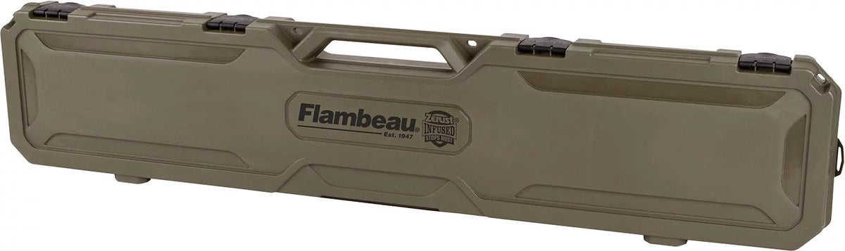 Flambeau Outdoors, 50.5 inches Long Zerust Refurbished Gun Case, Green, Plastic, 6464FZ