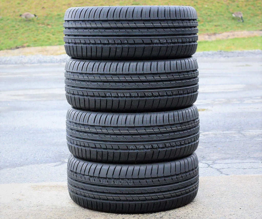 Set of 4 (FOUR) Cosmo MuchoMacho 225/50R17 ZR 98W All Season High Functionality Tires Fits: 2012-15 Chevrolet Cruze LT, 2012-18 Ford Focus Electric