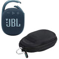 JBL Clip 4 Liquid Portable Bluetooth Speaker Bundle with Megen Protective Hardshell Case