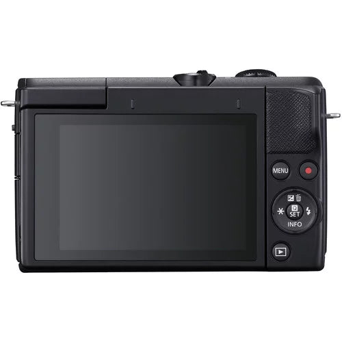 EOS M200 Mirrorless Digital Camera with 15-45mm Lens (Black) Filter Bundle
