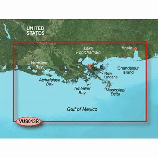 Garmin BlueChart g3 Vision HD Lake Charles