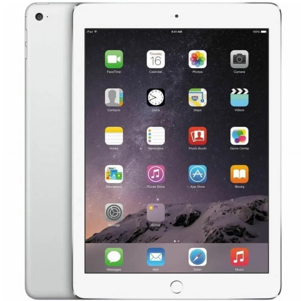 Restored iPad Air 2 (2nd Gen) 32GB WiFi 9.7" Silver MNV62LL/A 2014 (Refurbished)