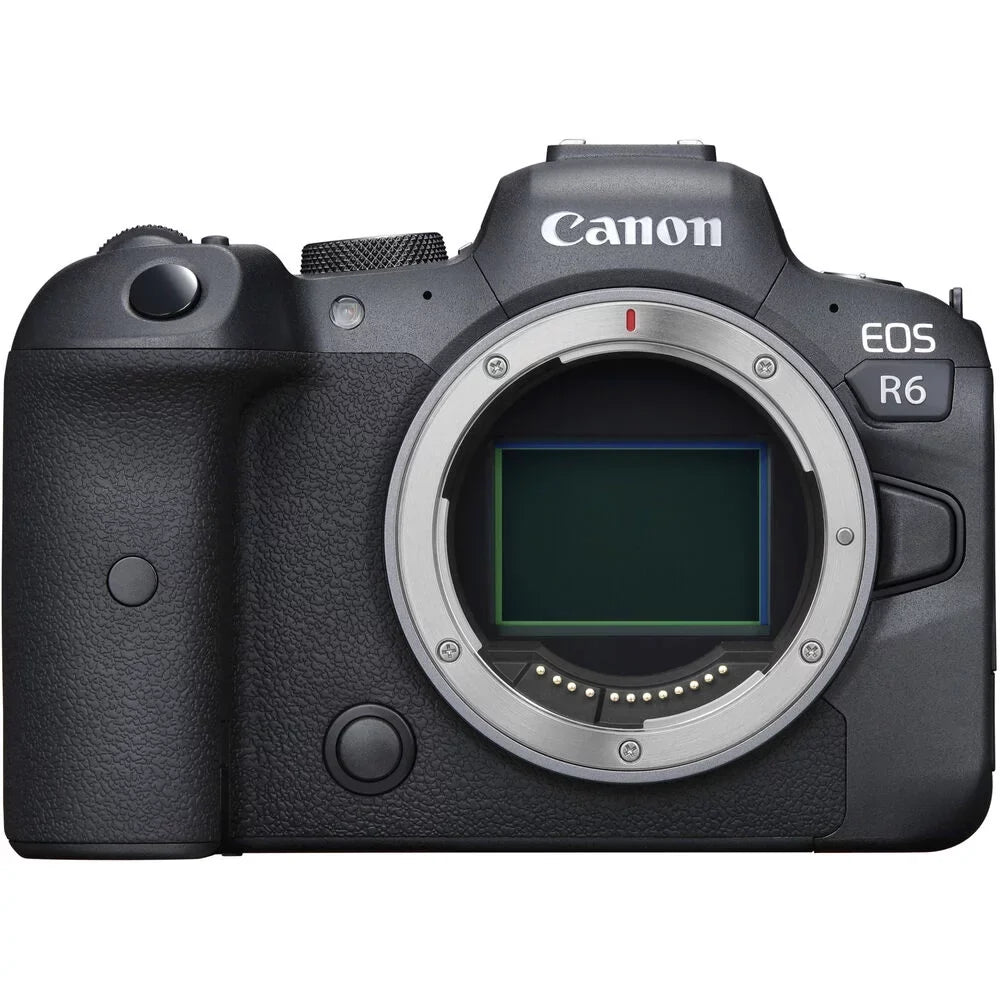 EOS R6 Mirrorless Digital Camera (Body Only) - 7PC Accessory Bundle