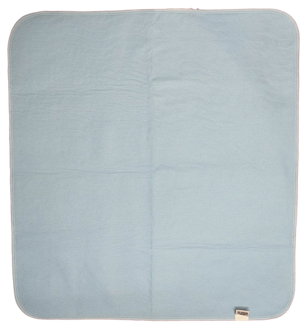 6 Pack Bed Pad Washable Incontinence Underpad - Absorbent Fluid Urinary Protection for Seniors Children 34 x 36 Blue/Green