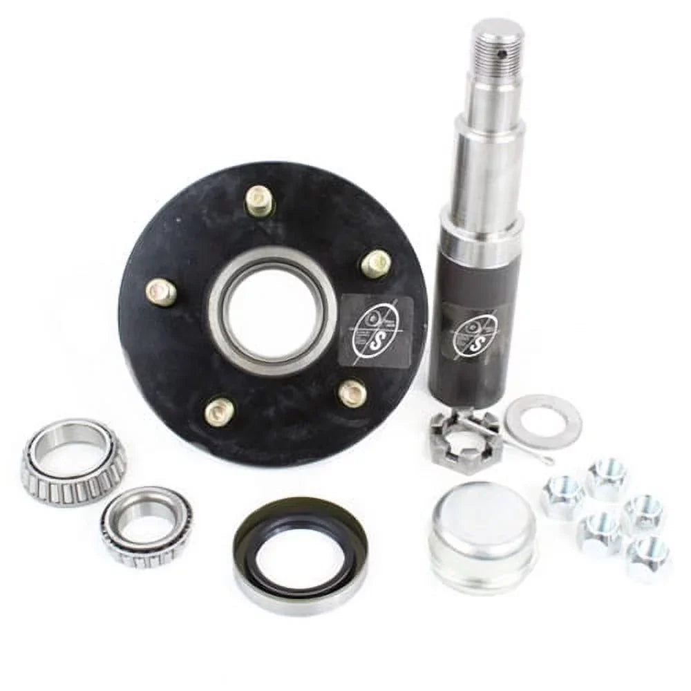 R30484X 84 Spindle & 5-4.5" Bolt Circle Trailer Hub R384545LB1E