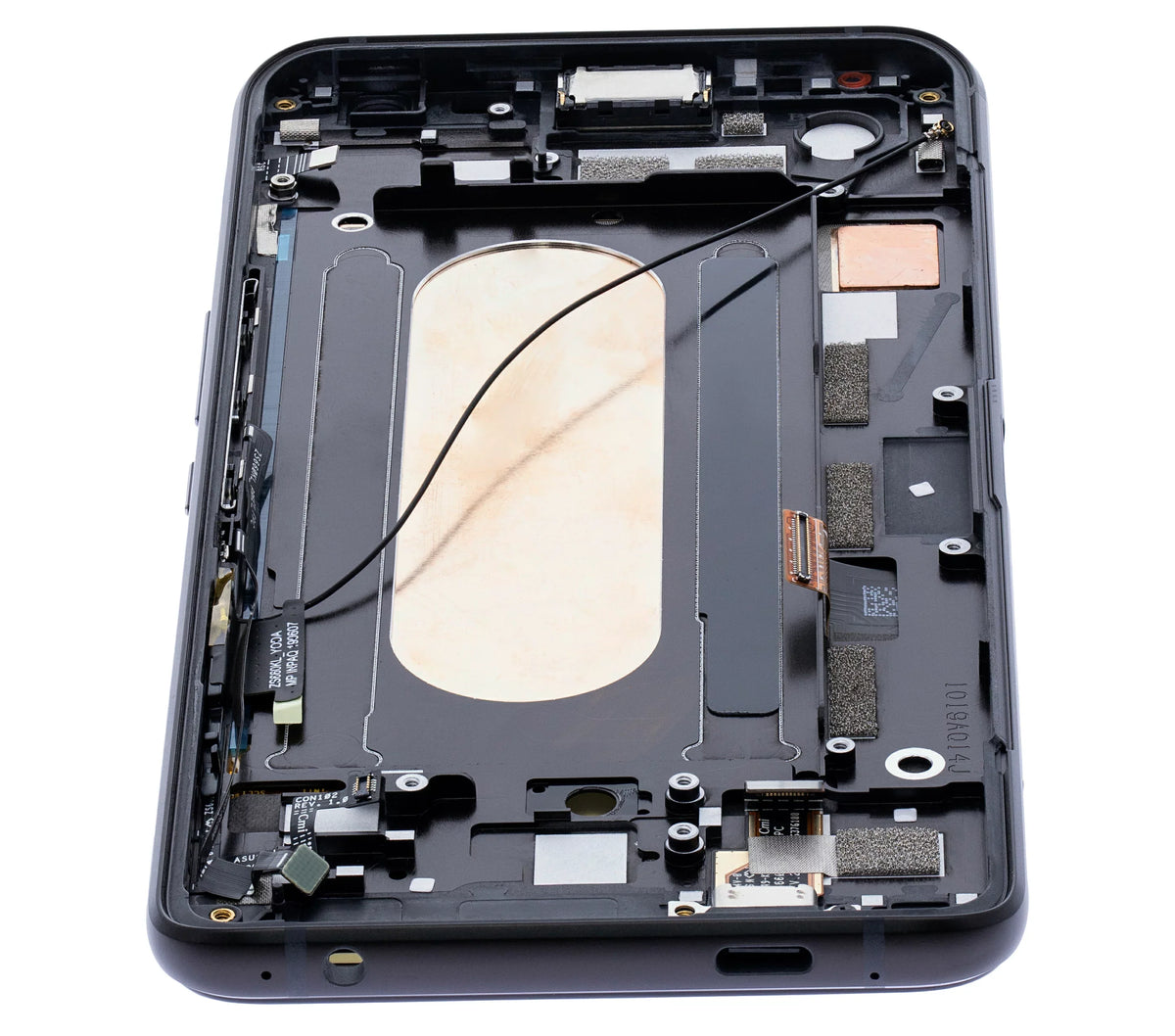 Replacement OLED Assembly With Frame Compatible For ROG Phone 2 (ZS660KL) (Refurbished) (Matte Black)