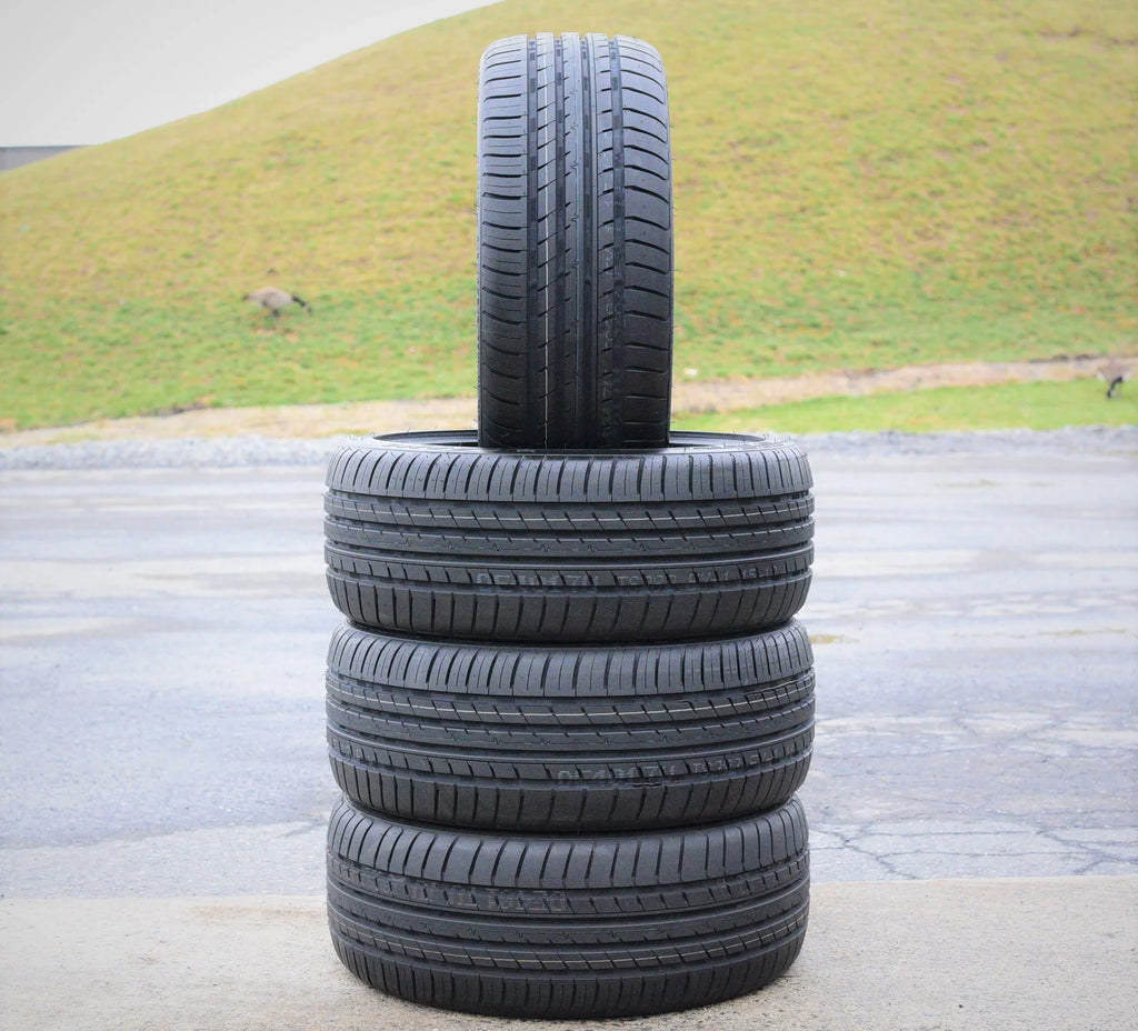 Set of 4 (FOUR) Cosmo MuchoMacho 225/50R17 ZR 98W All Season High Functionality Tires Fits: 2012-15 Chevrolet Cruze LT, 2012-18 Ford Focus Electric