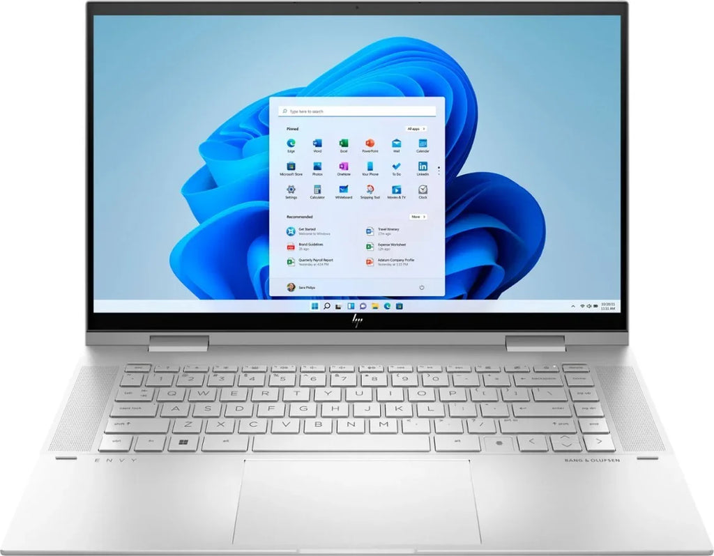 2023 Newest Envy X360 2-in-1 15.6" Monitor Notebook Generation Core i7-1260P,32GB RAM, 1TB SSD, Iris Xe Graphics,Fingerprint reader,Backlit Windows 11 Home,Silver