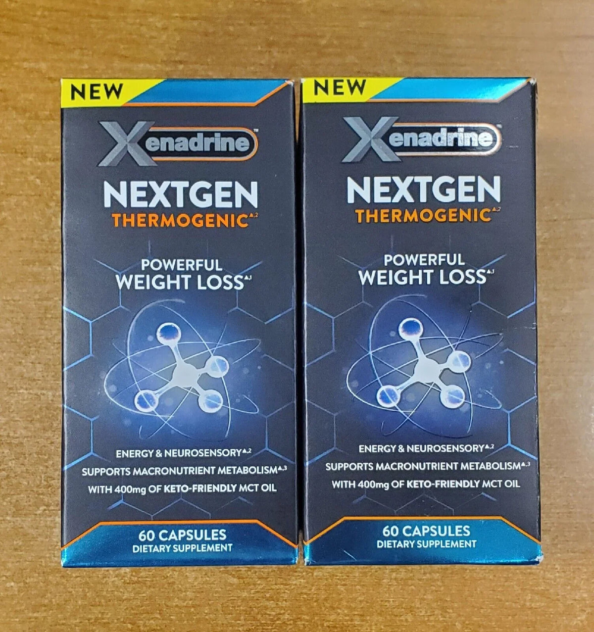 NextGen Thermogenic Xenadrine Powerful Weight Loss 60 Capsules (Pack of 2)