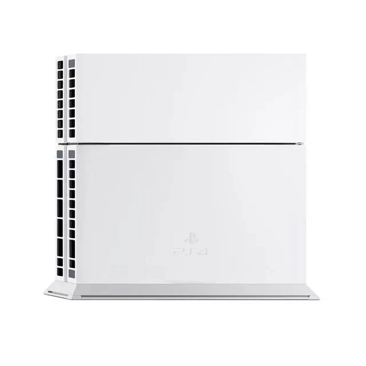 Pre-Owned PlayStation 4 500GB Gaming Console White Headset 2 Controller with BOLT AXTION Cleaning Kit Bundle (Refurbished: Like New)