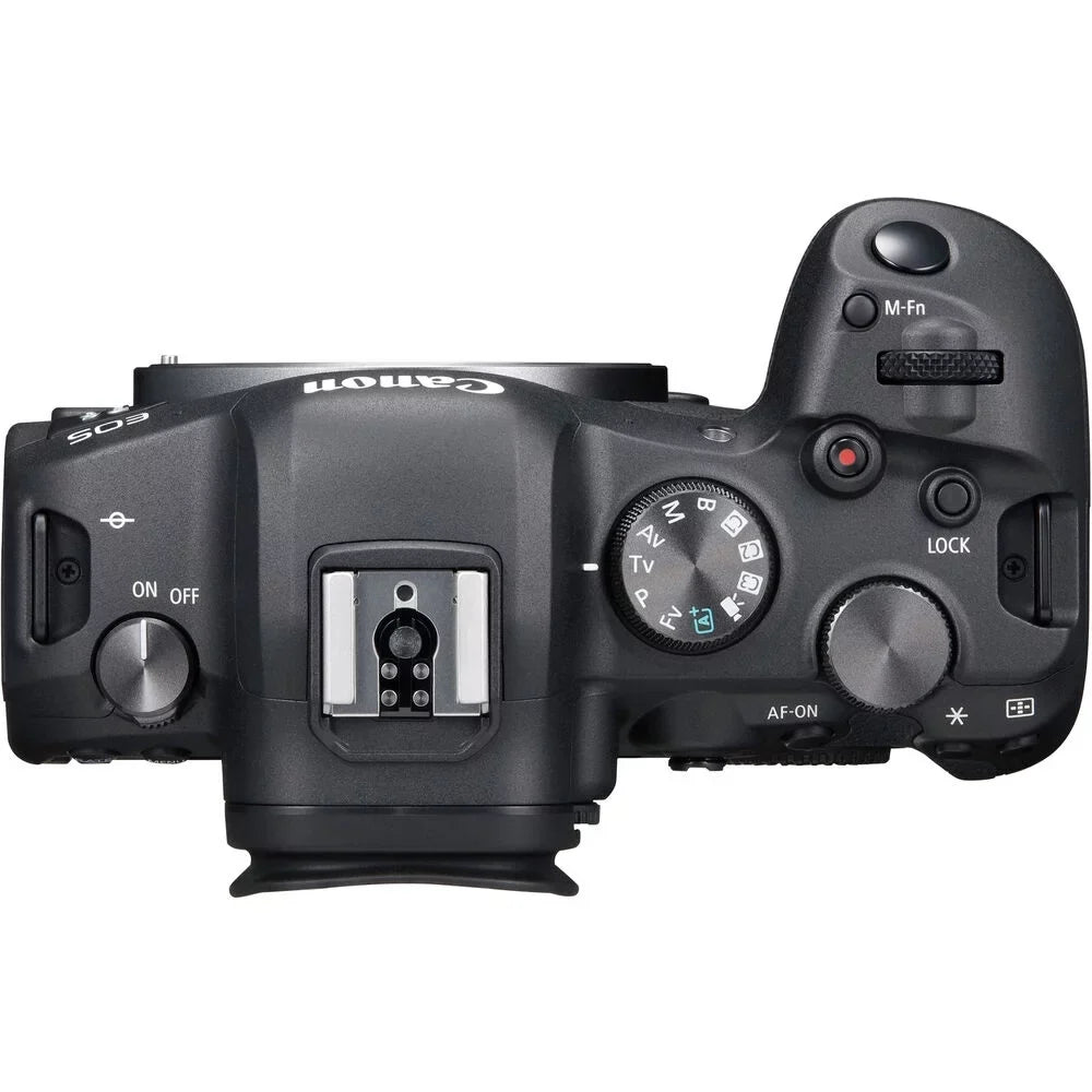 EOS R6 Mirrorless Digital Camera (Body Only) - 7PC Accessory Bundle